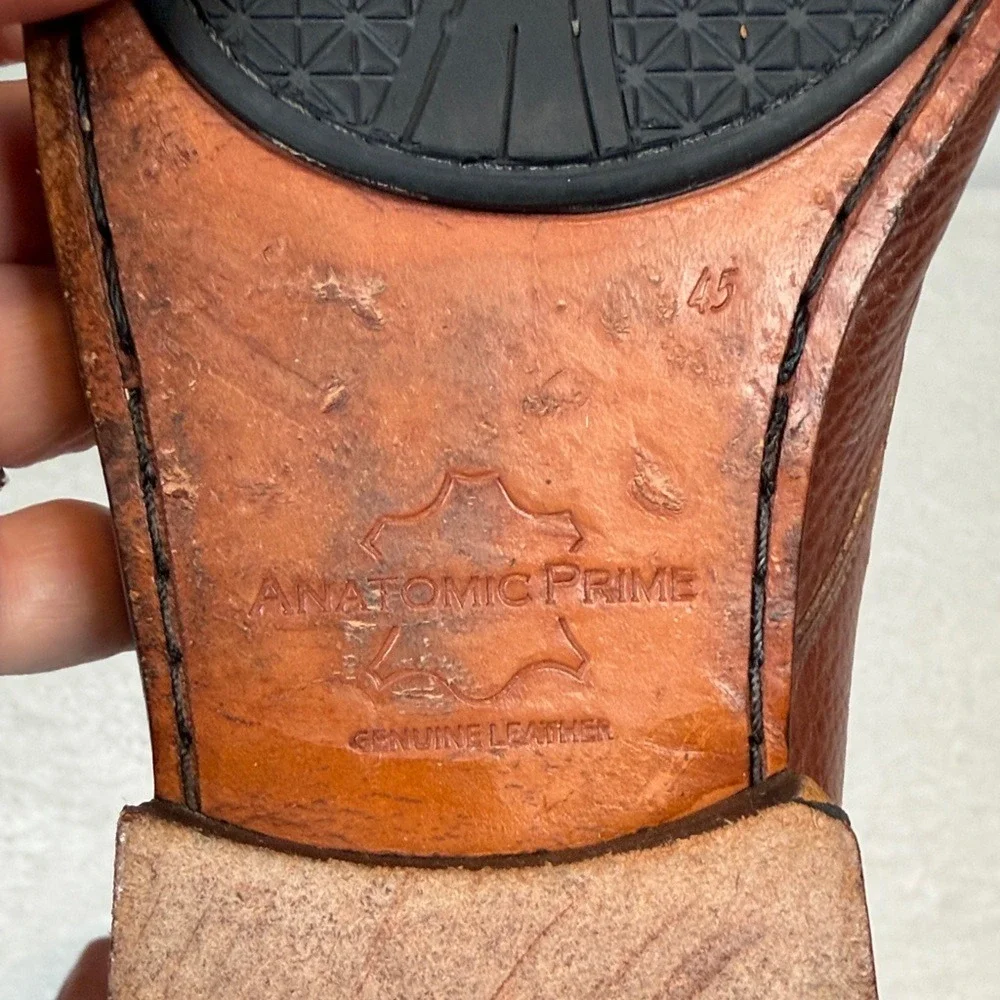 Anatomic Prime Soft‎ European Leather Brown Men's Chukka Boots Size 45